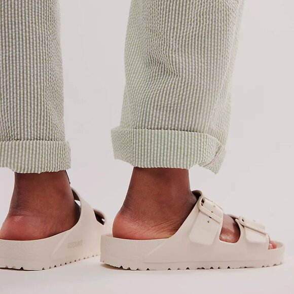 Birkenstock Eva Arizona Sandals Eggshell - Picture 3 of 3